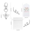 Peakloong 30Pcs Guardian Angel Keychain Baby Baptism Shower Wedding Souvenir