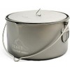 TOAKS Titanium Outdoor Camping Hanging Pot With Bail Handle Easy