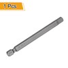 QUARKZMAN 6mm(H6.0) 80mm Lang HRC60±1 Härte Hex Bits, Hexagon Innensechskant