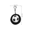 Veemoon Soccer Coin Purse 4 Pcs Plush Ball Pouch Mini