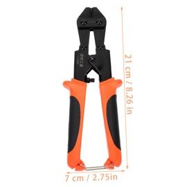 Tofficu Multi Purpose Wire Pliers Durable Steel and Construction Easy to Use Household Cable Stripping Tool for Efficient Maintenance and Thread Cutting
