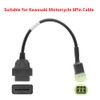 TOTMOX 6PIN To 16PIN Adapter Cable Compatible with Kawasaki Motorcycle
