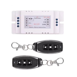 Does Not Apply RF433MHz Motor Wireless Remote 12V Switch 2 Channel  Universal Remote Control