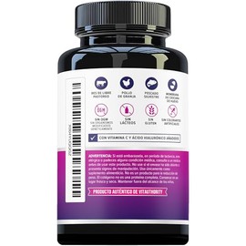 Vitauthority Colágeno Hidrolizado Multitipo para Mujeres, 90 Cápsulas
