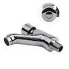 Bathroom Self-Closing Faucet Sink Push Wall Tap Delay Single Lever