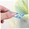 CIYODO 150pcs Garbage Bin Clips Trash Bag Holders for Secure