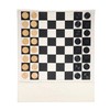 Pacific Shore Games Cloth Rollup Travel Chess, Checkers and Backgammon