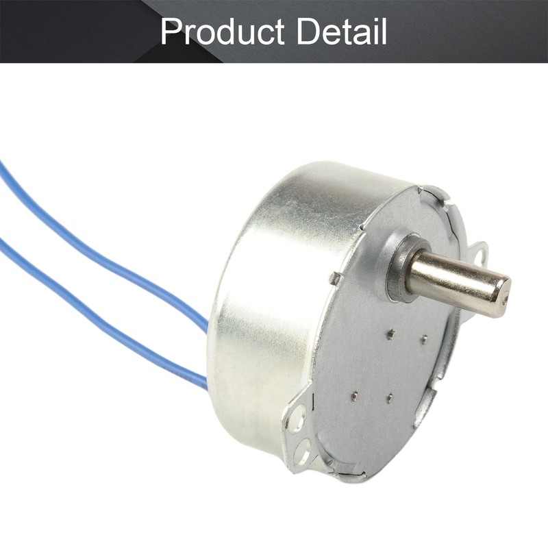 Fielect Synchronous Motor AC 110V 5-6RPM Turntable Motor CW/CCW Direction