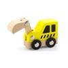 Viga 6 Wooden Construction Vehicles Set - Childrens Push Along