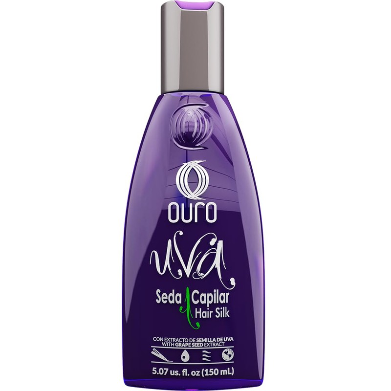 OURO Seda Capilar UVA, Tratamiento Termoprotector con Antioxidantes para Cabello,