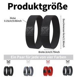 Wjelet 4 Pairs of Shoelaces Fixing Tape for Football Boots, Elastic Shoelaces Fixing Band Football Black Anti Loose Shoe Laces, Stretching Band Shoelaces Tear-Resistant Fixation