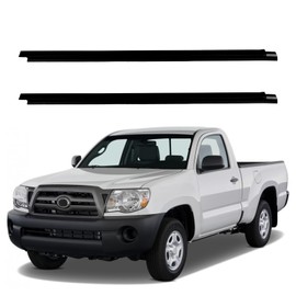 ROADFAR Window Molding Trim 2PCS Compatible with 1995-2004 for Toyota for Tacoma - Outer Replacement for 68160-04020 68210-04020 - Weatherstrip Window Seal