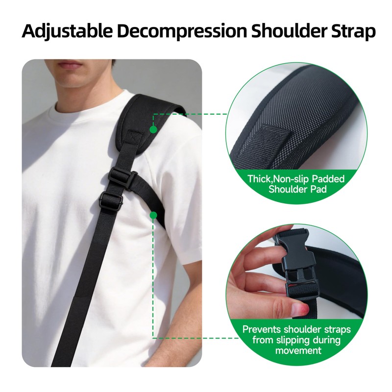 Universal Leaf Blower & Trimmer Shoulder Strap - Adjustable Design