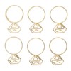 80pcs Ring Shape Paper Clips Rustproof Multifunction Multifunction with Clear