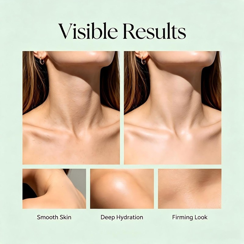 Deep Firming Body Cream, Soft Hydrating Neck Cream for Dry