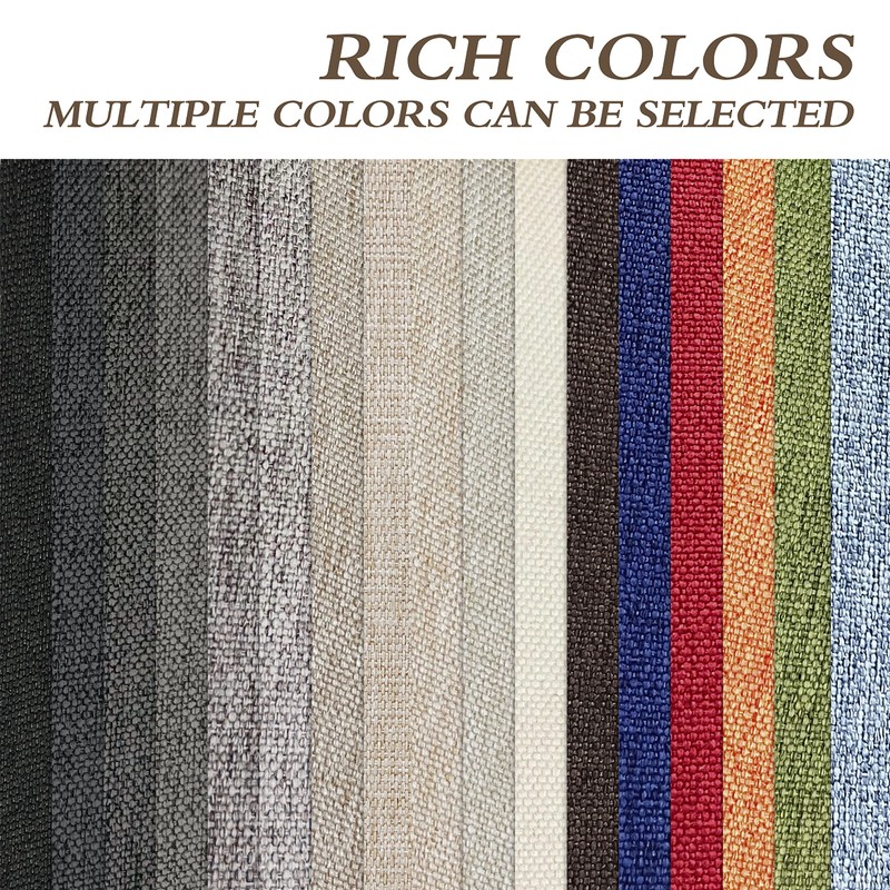 King Mountain Premium Linen Fabric Iron-on Repair Patch, Inside&Outside 3"x60"