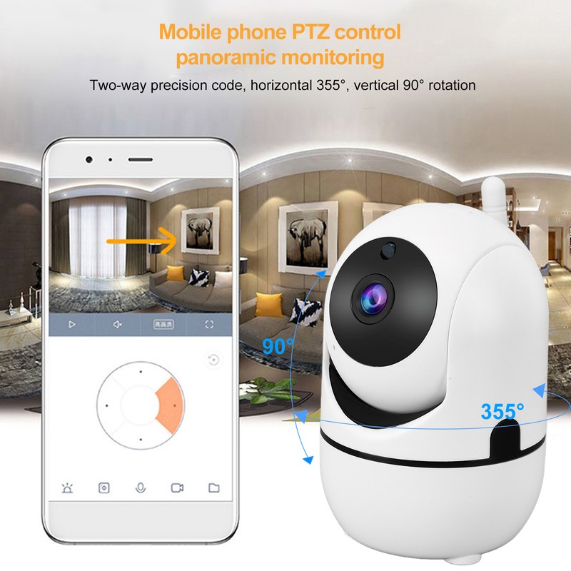 720P WiFi IP Camera Wireless Security Camera Night Vision Motion