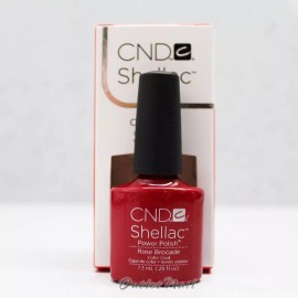 CND Shellac UV LED Gel Nail Polish - Rose Brocade #90622