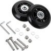 Replacement Luggage Wheels,Suitcase Replacement Wheels, 60x24mm Suitcase Wheel with Bearings