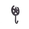 Handcrafted Nautical Decor Cast Iron Barn Star and Horseshoe Decorative