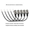 MEIRIYFA BNC Pigtail Cable Bare Wire, BNC Male with Open