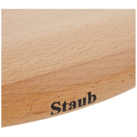 ZWILLING J.A. HENCKELS 40509-375 Staub Oval Wooden Trivet 11" X 8"/29 X 20 cm, Olive Wood