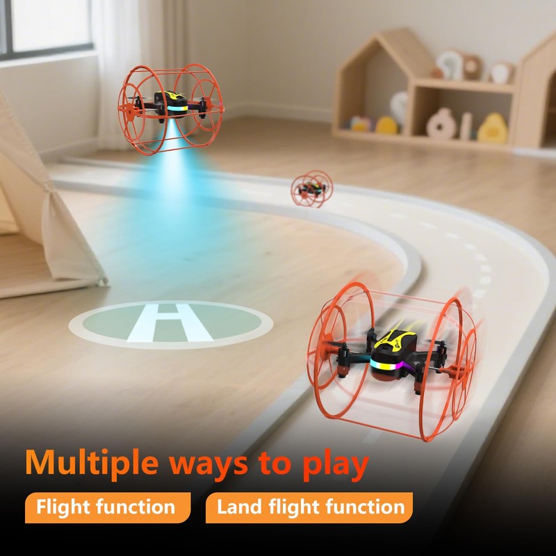 Morlyrctooy M17 Drone Mini RC Quadcopter for Beginners with Headless