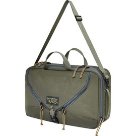 Mystery Ranch 3 Way 18 Expandable Briefcase - Carry as Tote, Backpack or Shoulder Bag - Convertible Design Perfect for Work, School & Everyday Carry - 18L, Ponderosa