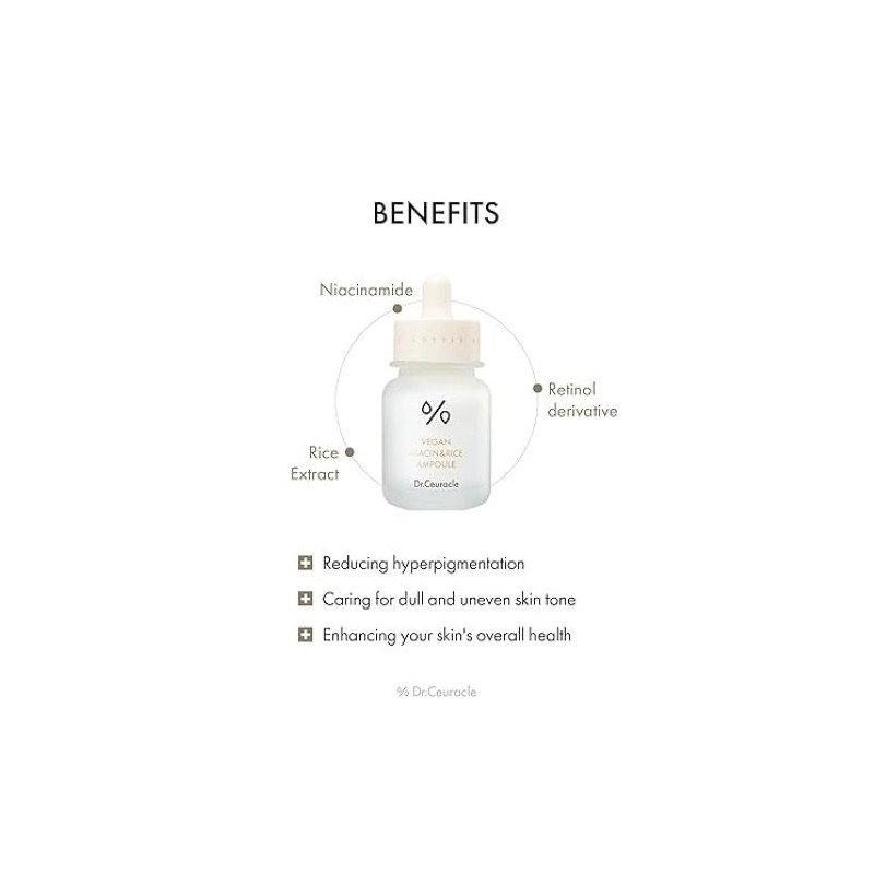 Dr.Ceuracle [Dr.Ceuracle]Vegan Niacin&Rice Ampoule 30ml