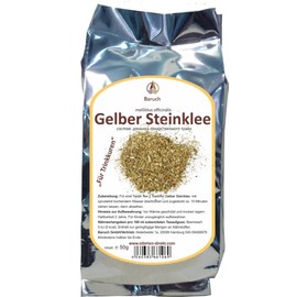 Gelber Steinklee - (Melilotus officinalis, Gewöhnlicher Steinklee, Echter Steinklee, Gebräuchlicher Steinklee, Honigklee) - 50g
