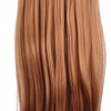 Long Hair Mannequin Head Light Brown Hairdresser Practice Training Head