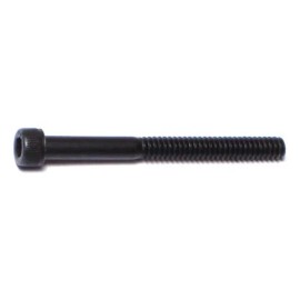 Unbranded #6-32 x 1-1/2" Plain Steel Coarse Thread Socket Cap Screws (8 pcs.)