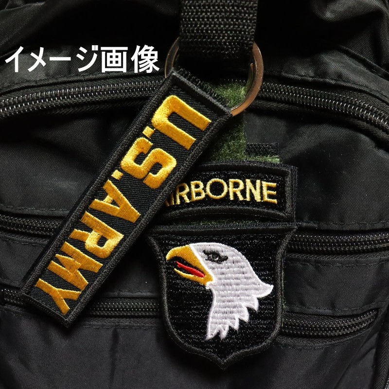 WappenCook Velcro Patch Patch Holder Keychain Double Ring Nascan Velcro