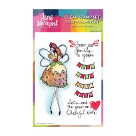 Jane Davenport - Figgy Pudding Fairy - Clear Stamp Set