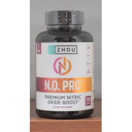 Zhou N.O. Pro with Beet Root Premium Nitric Oxide Support 120 Capsules NO Pro