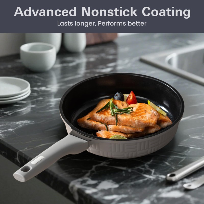 UCCLIFE 22-PCS Pots and Pans Set Non Stick, Induction Cookware