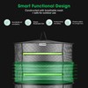 VIVOSUN 3-Layer Mesh Drying Rack Hanging Design with Green Zippers