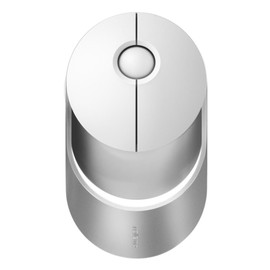 Rapoo Ralemo Air 1 kabellose Maus wireless Mouse 1600 DPI Sensor umweltfreundlicher wiederaufladbarer Akku ergonomisch für Links- und Rechtshänder PC & Mac - weiß