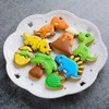 Dinosaur Cookie Cutters with Matching Cookie Stencils -Set of 16-8Pcs