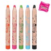 Depesche 12181 Princess Mimi Colouring Pencils, 5 Thick Colouring Pencils