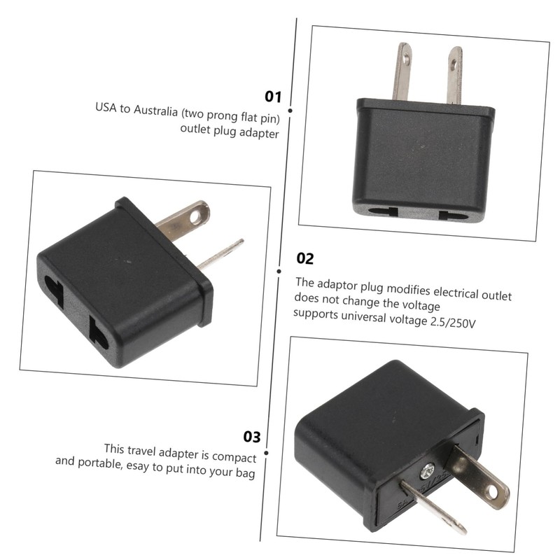 COHEALI Australia to Compact Flame Resistant Power Converter Outlets Portable