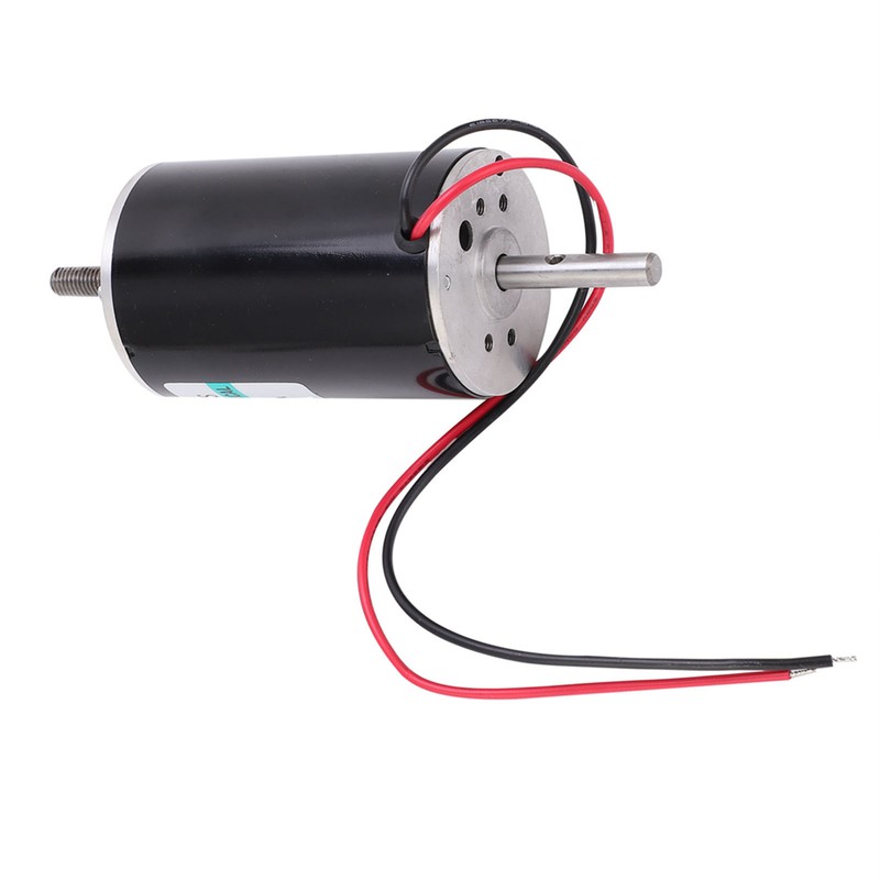 DC Motor HighSpeed 80W Small CW CCW Double Output Shaft
