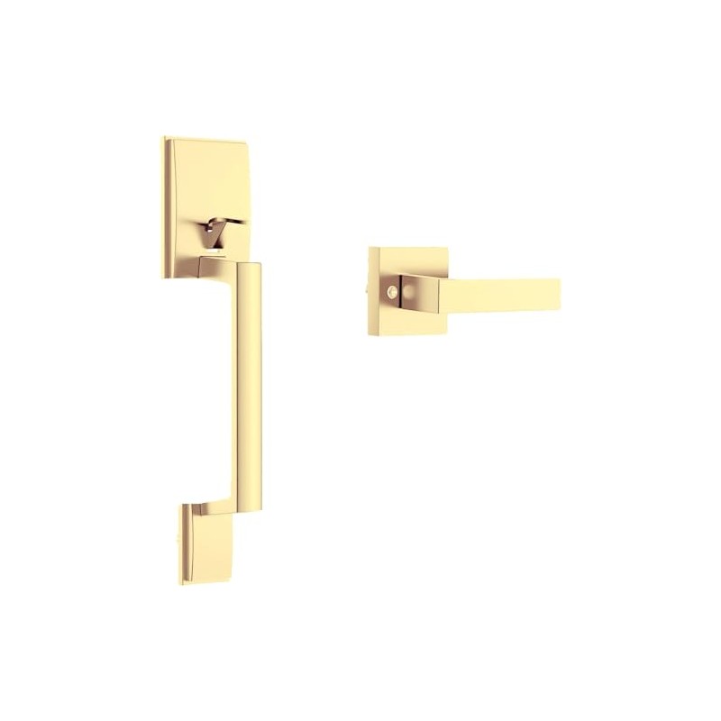 Migade Front Door Handle Entry Door Lock Handle Set for