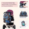 BabbleRoo Diaper Bag Backpack - Baby Essentials Travel Tote -