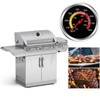 Hiorucet BBQ Grill Thermometer Temperature Gauge Smoker Thermometer Charcoal Grill