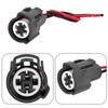 Radiator Coolant Fan Switch 37760-P00-003 201-1650 with Connector Pigtail Harness,