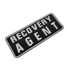 Recovery Agent Embroidered Appliqué Patches Tactical Military Morale Patch, Sewing