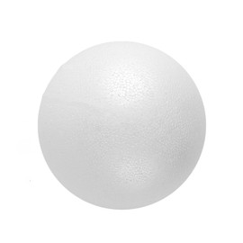 White Foam Balls Round Foam Solid Polystyrene Ball Polystyrene Craft Foam Balls Solid Foam Hollow Balls for DIY Crafts, School Projects, Household, Christmas (20CM)