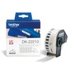 Brother DK-22210 Label Roll, Continuous Length Paper, Black on White,