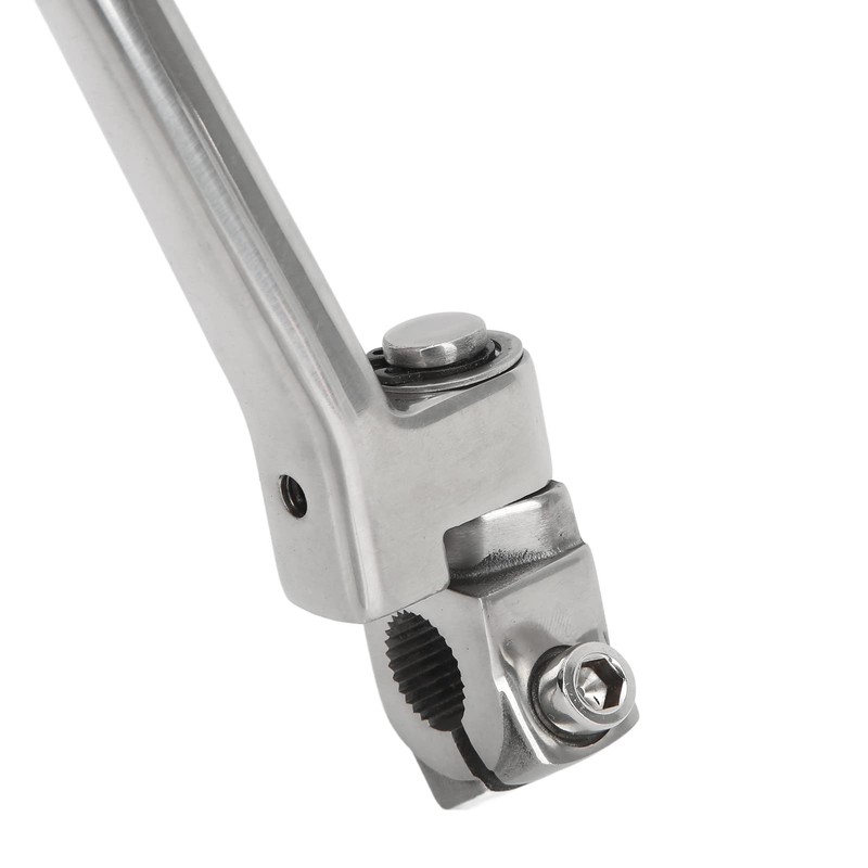 Shanrya Kickstarter Folding Lever, Kickstarter Lever Pedal Non-Slip Rotatable for